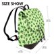 thumbnail image 2 of Disketp Broccoli Vegetables Mochila de Cuero para Mujer, Bolso de Espalda Antirrobo con Estilo para Viaje, Trabajo y Uso Diario, 2 of 4