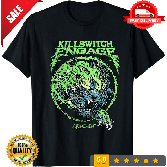 Killswitch ENGAGE Unisex Tee Gift for Fan S to 5XL Black T-shirt, LIMITED EDITION-TH67393