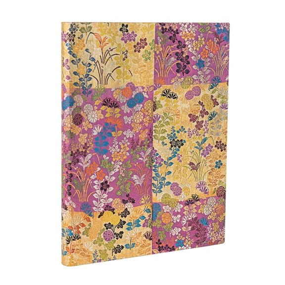 Kara-Ori Pink Ultra Unlined Softcover Journal, 176pg, 100gsm by Paperblanks (Japanese Kimono), (Hardcover)