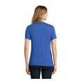 thumbnail image 2 of Port & Company Ladies Core Blend Comfortable Short Sleeve T-Shirt Royal 2X-Large, 2 of 6
