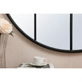 thumbnail image 4 of Metal windowpane mirror 42 inch in x 42 inch in Black, 4 of 5