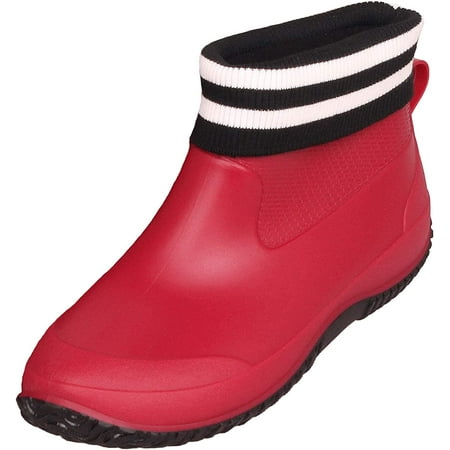 

Rain Boots for Women Waterproof Garden Shoes Men Anti Slip Rubber Ankle Boots Car Wash Shoes Women s Rain Footwear
