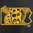 thumbnail image 3 of Men's Black Pittsburgh Pirates Hometown Collection Bucco State Long Sleeve T-Shirt, 3 of 4