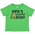 thumbnail image 3 of Inktastic Opa's Fishing Buddy Boys Toddler T-Shirt, 3 of 5