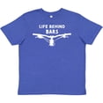 thumbnail image 3 of Inktastic Life Behind Bars Mountain Bike Youth T-Shirt, 3 of 5