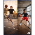 thumbnail image 3 of Pro Athlete Boys Athletic Shorts - 4 Pack Quick Dry Mesh Basketball Gym Shorts for Boys (5-16), 3 of 7