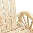 thumbnail image 5 of vidaXL Rocking Adirondack Chair Solid Wood Fir, 5 of 5