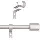 thumbnail image 3 of Un lote de 2 soportes de pared ajustables para varillas de muro cortina de metal macizo - Soporte universal para varilla romana Soporte para varilla ajustable para muro cortina, 3 of 5