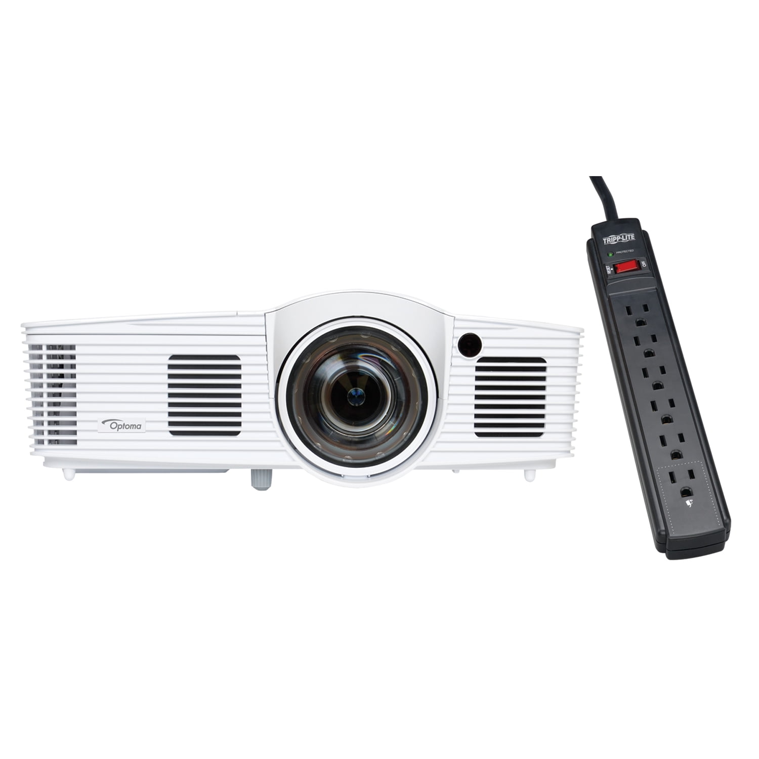 Optoma Gt1080darbee 1080p Projector & Tripp Lite 6outlet Surge