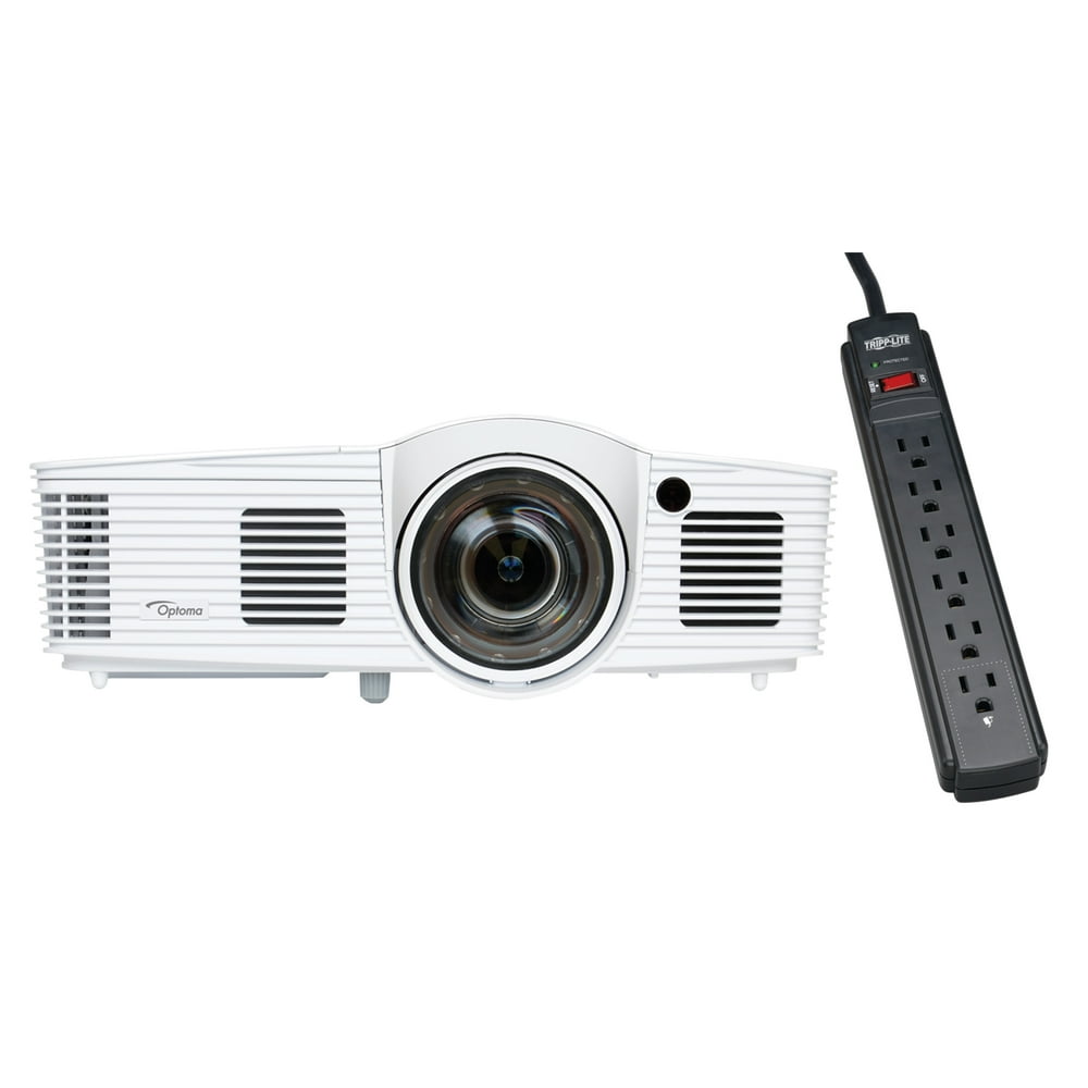 Optoma Gt1080darbee 1080p Projector & Tripp Lite 6outlet Surge