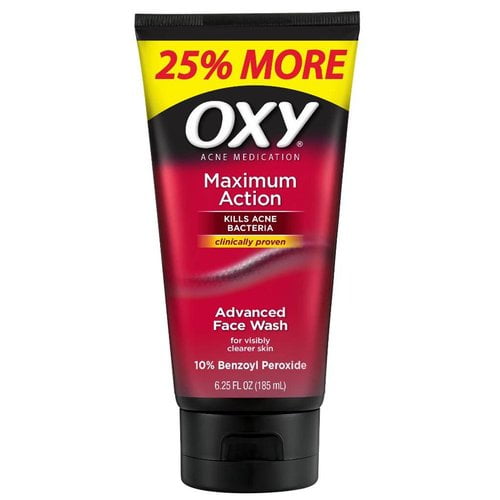 oxy maximum action advanced face wash acne.org