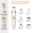 thumbnail image 5 of Hair Removal for Face,Epil Pro 3.0,Face Epilator for Women Facial Hair, Electric Facial Remover for Women Face,7 in 1 Face Razor for Women, 5 of 7