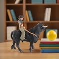 thumbnail image 3 of Figura Taurina Española, Detalles Ricos De Vaquero, Modelo Taurino De Mano De Obra Exquisita Para Amantes De Los Animales Para El Hogar, 3 of 7