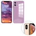 thumbnail image 2 of Glass Back Phone Covers with Solid Color Full Rugged Bumper Anti-Slip Design for Iphone 7P/8P/7/8/XS Max/XR/X/XS, 2 of 4
