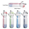 thumbnail image 4 of Greeniant 500 ML Bicicleta Bebida Botella de agua Aerosol Niebla fresca Bicicleta Taza Botellas Ciclismo Beber Contenedor Deportes al aire libre Ciclismo Verde Greeniant OD022067-02, 4 of 6