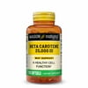 Mason Natural Beta Carotene Immune System Support, 7,500 mcg, 100 Softgels