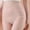 Pink, variant on Women Cotton Brief Underwear, Full-Coverage Comfy Elastic Waist Breathable Women Panties Beige Size L