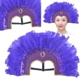 thumbnail image 2 of Jefe indio accesorios para el cabello sombrero para Burlesque Dress up Violeta jinwen Tocado de jefe indio, 2 of 8