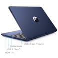 thumbnail image 4 of Laptop HP Stream 11.6" 32GB 4GB RAM Celeron 4000 11-ak0010nr Royal Blue, 4 of 4
