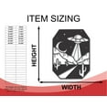 thumbnail image 3 of Metal UFO Over Desert Wall Art 30, 3 of 5
