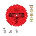 thumbnail image 2 of Hoja de sierra Freud Thin Kerf Rip de 10 cm y 24 T para sierras de bajo consumo, 2 of 7