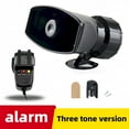 thumbnail image 2 of HomiTools 12V 3 Sound Loud Horn Horn Horn Car Truck Car Boat Speaker Vehicle Alarm System: Boat Marine Horn Multi-color, 2 of 8