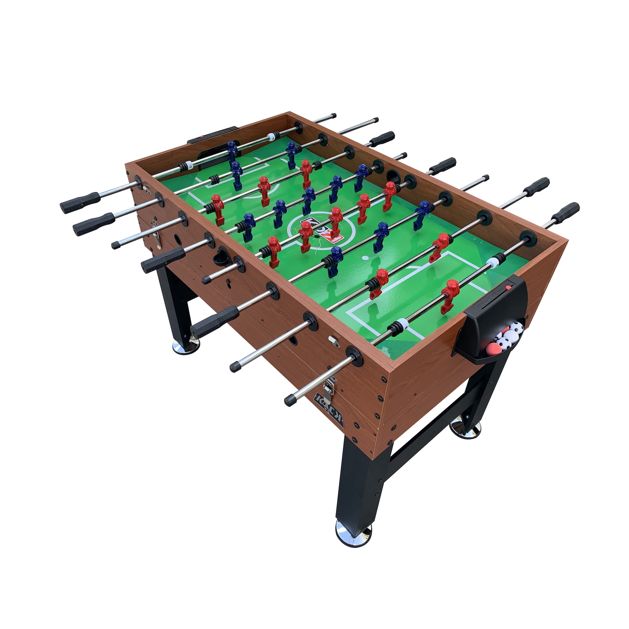 KICK Trilogy Multi-Game Table for Recreational Use, with Durable MDF Construction and Indoor/Outdoor Urethane Wheels