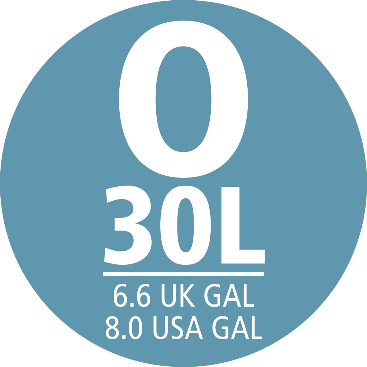 Brabantia PerfectFit Trash Bags with Drawstring Handles, Code O, 8 Gallon (30L), 120 Count
