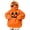 Orange plus size halloween sweatshirt a2, variant on BRELIL Women Plus Size Halloween Pumpkin Hoodie Fall Long Sleeve Pullover Loose Casual Sweatshirt with Pocket Autumn Outfit, Orange 3XL