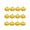 Gold, variant on Mornei 12 Pieces Halloween Hanging Pumpkin Gifts Props Halloween Decoration for Harvest Brown