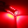 thumbnail image 4 of 3157 Red Stop Brake 2835 Flash Strobe Rear Alert Safety 12-LED Light Bulbs (3157, Red), 4 of 7