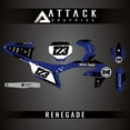 thumbnail image 2 of Attack Graphics Custom Velocity Complete Bike Graphics Kit for Yamaha YZ450F Monster Energy Yamaha Racing Edition 2023, 2 of 2