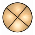 thumbnail image 4 of Meyda Tiffany 170883 Cilindro 4 Light 24" Wide Semi-Flush Drum Ceiling Fixture - Bronze, 4 of 7
