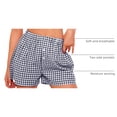 thumbnail image 4 of Shorts PRETTYGARDEN 2025 de Algodón a Cuadros Verano XXL, 4 of 9