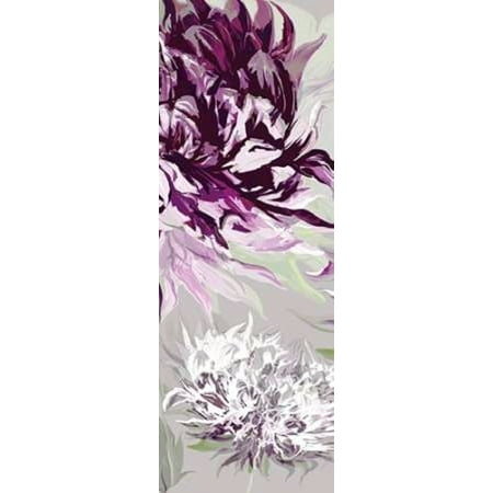 Allure Framed Art - Purple Allure II Poster Print by Sally Scaffardi (10 x 20)