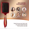thumbnail image 3 of 26-27 Oval Anti-Static Hair Styling Detangling Air Cushion Massage Comb (Style 01), 3 of 5