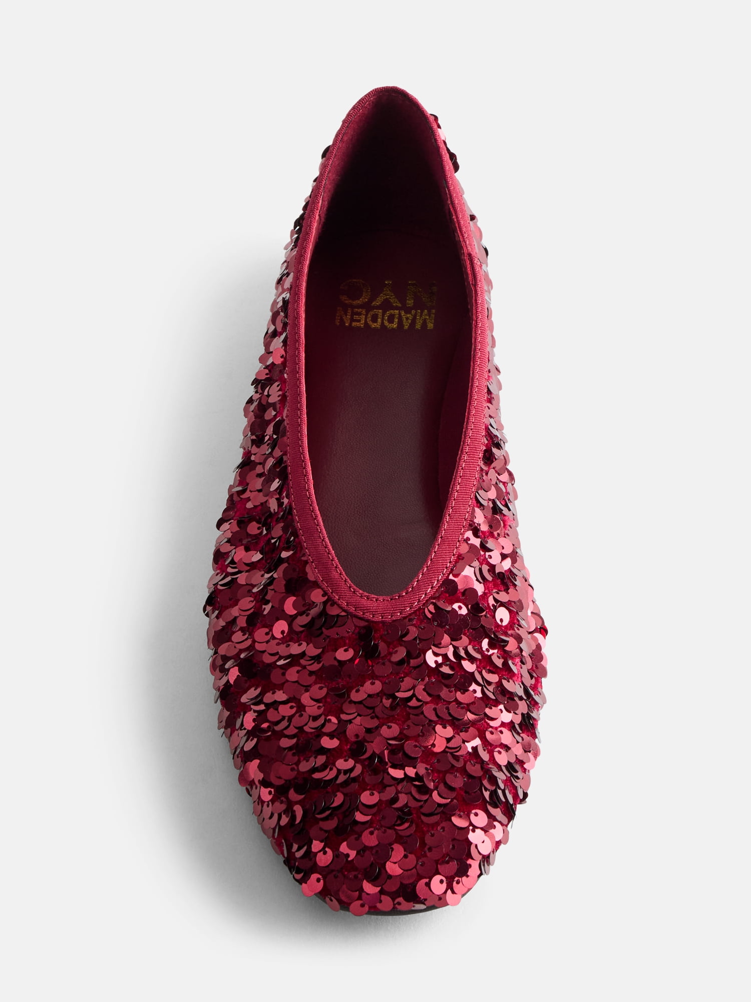 Madden NYC Women's Sequined Ballet Flats
