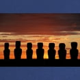 thumbnail image 2 of CafePress - Easter Island Moai At Sunrise Maternity T Shirt - Maternity Dark T-Shirt, 2 of 3