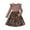 Pink, variant on BOBOGOJP Kids Girls Rib Knit Long Sleeve Bodice Leopard Print Princess Party Dress Autumn Winter Dress Age 7-12 Years Black for Size 10 Years