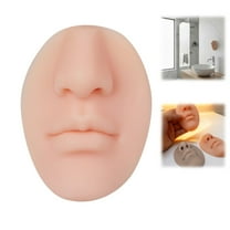 Realistic Nose Shape Wall-Mounted Soap Dispenser, Funny Silicone Nose Soap Shower Dispenser, Wall-Mounted Silicone Squeeze Dispenser, Refillable Liquid Pump for Bathroom & Kitchen