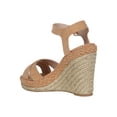 thumbnail image 3 of Women Crisscross Open Toe Espadrille Platform Wedge Sandal 18557, 3 of 6