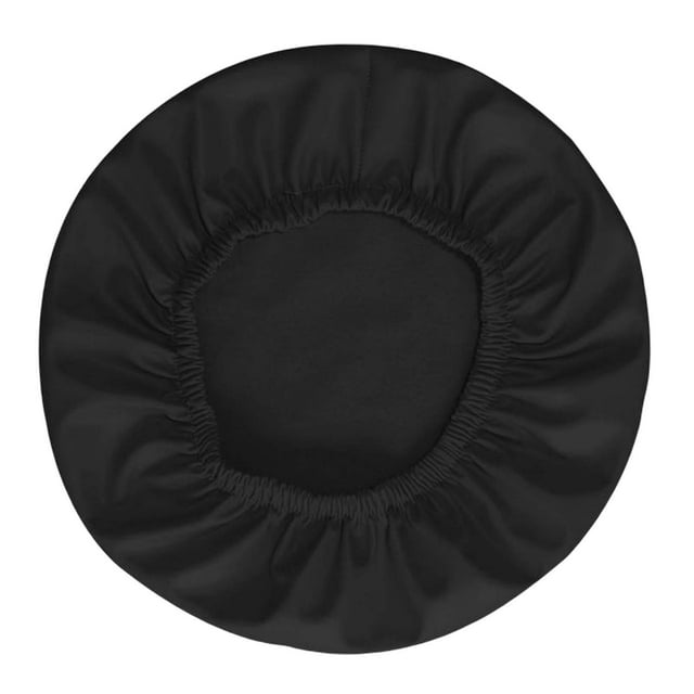 Round Stool Chair Cover Waterproof PU Replacement Washable Seat Covers ...
