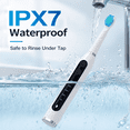 thumbnail image 4 of Electric Toothbrush for Adults, 5 Cleaning Modes, IPX7 Waterproof, 2-Minute Smart Timer, USB-C Rechargeable, 500mAh Battery, 4 of 10