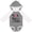 Granite & White w Ears, variant on Inktastic My 1st Golf Season Girls Long Sleeve Baby Bodysuit