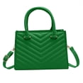 thumbnail image 1 of Crossbody Bag High Capacity Embroidery Thread Daily Collocation Faux Leather Female Top Handle Handbag Women Accessory, 1 of 10