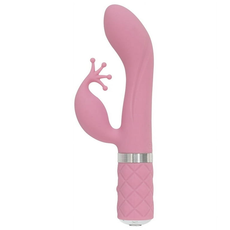 Pillow Talk Kinky Rabbit Vibrator with Swarovski Crystal, Pink - Walmart.com