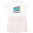 thumbnail image 3 of Inktastic My 1st Cruise Vacation Trip Girls Toddler Dress, 3 of 5