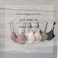 thumbnail image 2 of Sujetador sin costuras para mujer, accesorio para mostrar el pecho, transpirable, con frunces en el pecho, para mujer, 2 of 4