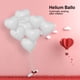 thumbnail image 5 of Globos de Helio de Corazón Blanco Globos de Corazón de Helio Blanco Papel de Aluminio de Alto Grado 10 Piezas Globos de Papel de Aluminio de Corazón de 18" Fiesta Boda ANGGREK  Otros, 5 of 7
