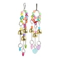 thumbnail image 1 of Cascabeles de juguete para pájaros, cascabeles de juguete para pájaros, cascabeles para loros, cascabeles colgantes para pájaros, fabricados con cuidado, 1 of 12